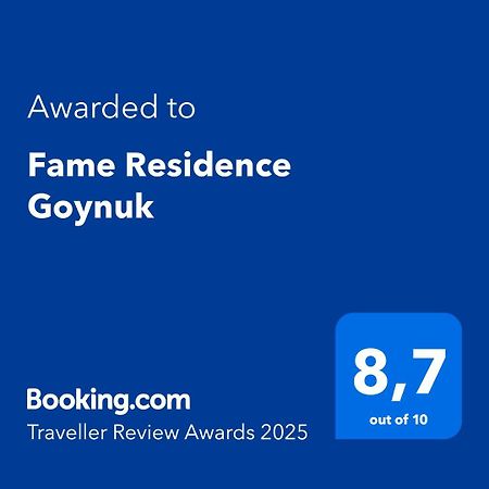 Fame Residence Goynuk Göynük Eksteriør bilde
